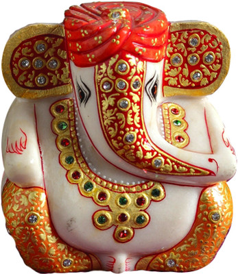 35% OFF on Aapno Rajasthan Gold Work Ganesh With Turban Decorative Showpiece - 10.16 cm(Stone, Multicolor) 35% OFF on Aapno Rajasthan Gold Work Ganesh With Turban Decorative Showpiece - 10.16 cm(Stone, Multicolor)
