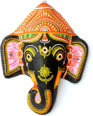 

Art Godaam Decorative Showpiece - 27 cm(Paper Mache, Black)