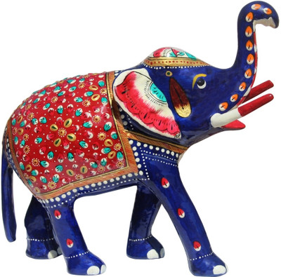 30% OFF on Handicrafts Paradise Elephant Decorative Showpiece - 20 cm(Aluminium, Multicolor) 30% OFF on Handicrafts Paradise Elephant Decorative Showpiece - 20 cm(Aluminium, Multicolor)