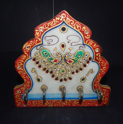 

Mahaveer Creation Decorative Showpiece - 15 cm(Stoneware, Multicolor)