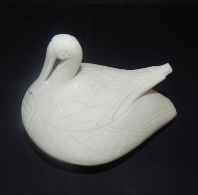 

Mahaveer Creation Decorative Showpiece - 10 cm(Stoneware, White)