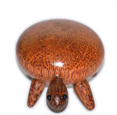 

Mabkraft Decorative Showpiece - 8 cm(Wooden, Brown)