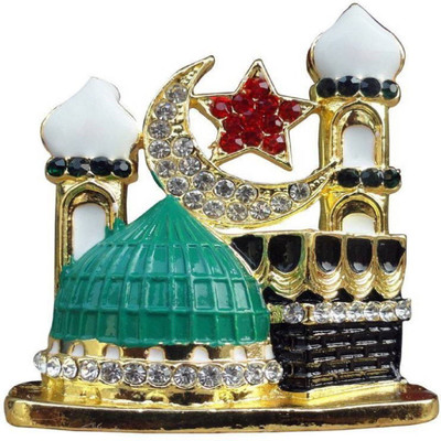 

Aastha Decorative Showpiece - 7 cm(Gold Plated, Multicolor)