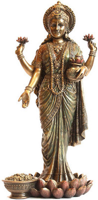 24% OFF on Prachin Dhan Laxmi Standing Decorative Showpiece - 10 cm(Polyresin, Multicolor) 24% OFF on Prachin Dhan Laxmi Standing Decorative Showpiece - 10 cm(Polyresin, Multicolor)
