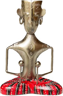 

Crafticia Decorative Showpiece - 18 cm(Aluminium, Multicolor)