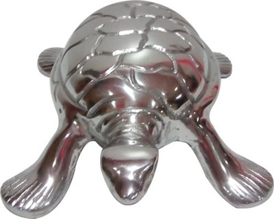 

Decor Tortoise Big Size Decorative Showpiece - 22 cm(Aluminium, Silver)