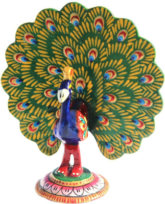 35% OFF on Handicrafts Paradise Peacock Decorative Showpiece - 9.5 cm(Aluminium, Multicolor) 35% OFF on Handicrafts Paradise Peacock Decorative Showpiece - 9.5 cm(Aluminium, Multicolor)
