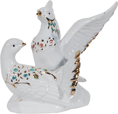 

Orchard SP973 Decorative Showpiece - 12 cm(Porcelain, White)