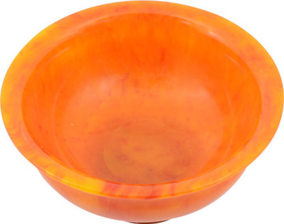 

Reiki Crystal Products Reiki Crystal Products Vastu / Feng Shui Polish Amber Bowl Good Luck And Prosperity Decorative Showpiece - 4 cm(Polyresin, Yellow)