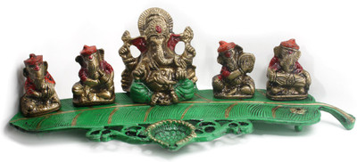 

Sarvsiddhi Decorative Showpiece - 8 cm(Aluminium, Multicolor)