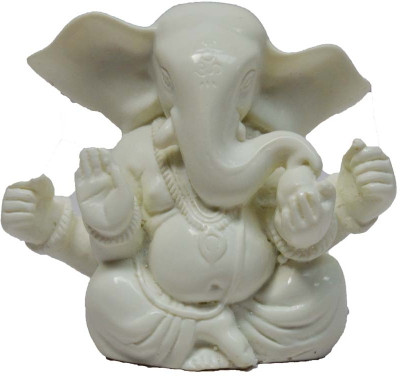50% OFF on eCraftIndia Chaturbhuj Lord Ganesha Decorative Showpiece - 7.62 cm(Microfibre, White) 50% OFF on eCraftIndia Chaturbhuj Lord Ganesha Decorative Showpiece - 7.62 cm(Microfibre, White)