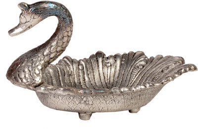 

JaipurCrafts Decorative Duck Decorative Showpiece - 10.16 cm(Aluminium, Steel)