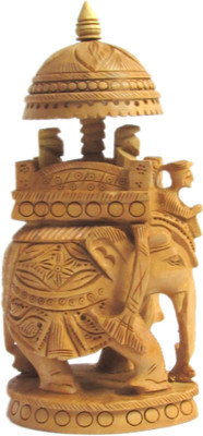 Shree Sai Decorative Showpiece - 16 cm(Wooden, Yellow)
