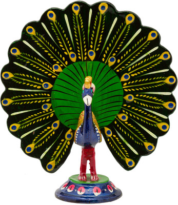 33% OFF on Prachin Mt Peacock Dance 5 inch Decorative Showpiece - 13 cm(Aluminium, Multicolor) 33% OFF on Prachin Mt Peacock Dance 5 inch Decorative Showpiece - 13 cm(Aluminium, Multicolor)