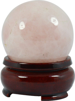 

Reiki Crystal Products Decorative Showpiece - 4 cm(Crystal, Pink)