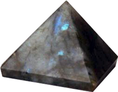 

Excel Spiritual Labradorite Pyramid Healing Decorative Showpiece - 3.5 cm(Crystal, Grey)