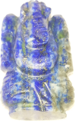 

Takething Natural Lapis Lazuli Ganesh Statue 1inch Ganesha Idol For Various Use Decorative Showpiece - 2 cm(Stoneware, Blue)