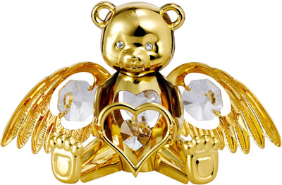 

Gold n Gem Decorative Showpiece - 6 cm(Gold Plated, Gold)