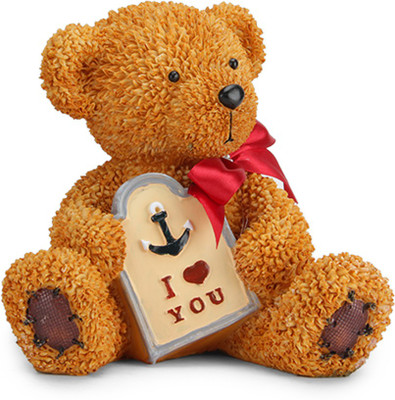 

Sunrise Love Bear Decorative Showpiece - 25 cm(Polyresin, Multicolor)