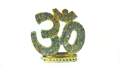 

Swarnim Jewellers Om Decorative Showpiece - 3.5 cm(Bronze, Yellow)