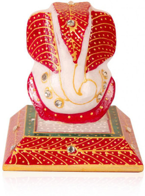 18% OFF on rajwada arts Ganesh Ji On Marble Square Chowki Decorative Showpiece - 8 cm(Stone, Multicolor) 18% OFF on rajwada arts Ganesh Ji On Marble Square Chowki Decorative Showpiece - 8 cm(Stone, Multicolor)