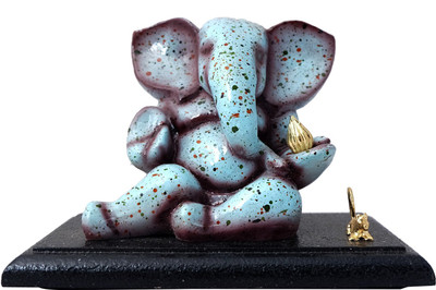 

Super Drool Decorative Showpiece - 12 cm(Polyresin, Blue)