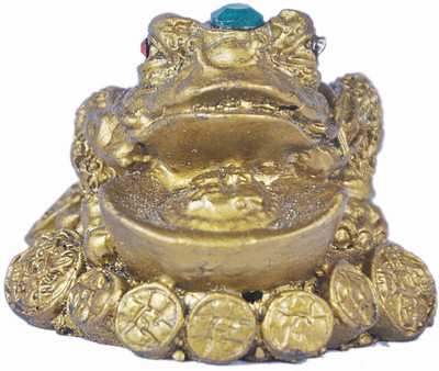 

JY Decorative Showpiece - 5 cm(Plastic, Gold)