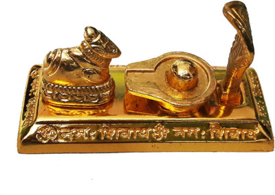 

CraftEra Decorative Showpiece - 4 cm(Alloy, Gold)