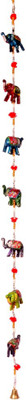 

Shop Jaipuri Elephant Door Hanging Handcrafted Decorative Showpiece - 96 cm(Paper Mache, Multicolor)