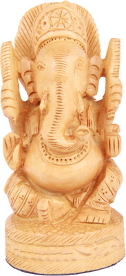 21% OFF on Adaa Whitewood - Baby Ganesha (Height: 6 Inches) Decorative Showpiece - 15.24 cm(Wood, Brown) 21% OFF on Adaa Whitewood - Baby Ganesha (Height: 6 Inches) Decorative Showpiece - 15.24 cm(Wood, Brown)