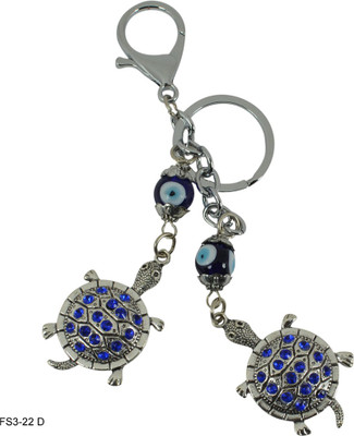 

Reiki Crystal Products Decorative Showpiece - 21 cm(Porcelain, Blue, Silver)
