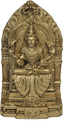 

Matchless Gifts Sharadambe Decorative Showpiece - 14.5 cm(Polyresin, Gold)