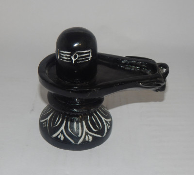 

Mahaveer Creation Decorative Showpiece - 12 cm(Stoneware, Black)
