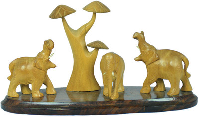 26% OFF on SC Handicrafts Decorative Showpiece - 9 cm(Wood, Beige) 26% OFF on SC Handicrafts Decorative Showpiece - 9 cm(Wood, Beige)