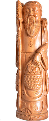 23% OFF on SC Handicrafts Sandalwood Chinese Old Man. Decorative Showpiece - 16 cm(Wood, Brown) 23% OFF on SC Handicrafts Sandalwood Chinese Old Man. Decorative Showpiece - 16 cm(Wood, Brown)