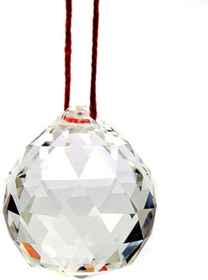 

Numeroastro Feng Shui Crystal Ball Decorative Showpiece - 3 cm(Crystal, Clear)