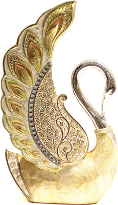 

X-Gift Aramani Swan (hansa) Decorative Showpiece - 30 cm(Polyresin, Gold)