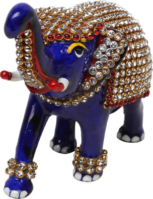 

shivika enterprises Decorative Showpiece - 7 cm(Iron, Blue)