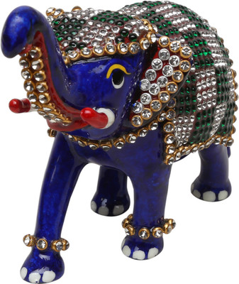 

shivika enterprises Decorative Showpiece - 7 cm(Iron, Blue)