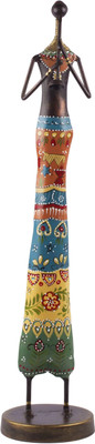 

Emboss Culture Decorative Showpiece - 7 cm(Cast Iron, Multicolor)