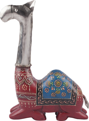 

Emboss Culture Decorative Showpiece - 7 cm(Cast Iron, Multicolor)
