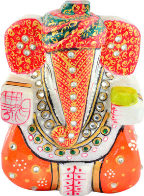 

emboss culture Decorative Showpiece - 12 cm(Stoneware, Multicolor)