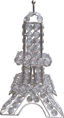

Decor Eiffel Tower Decorative Showpiece - 28 cm(Iron, Silver)