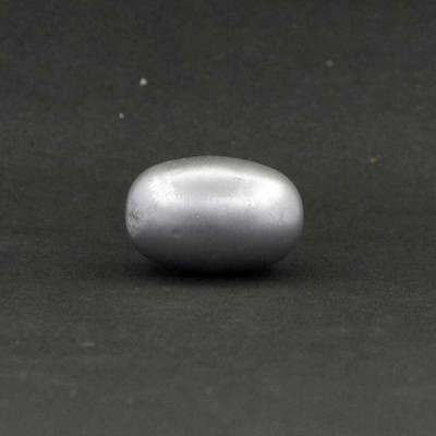 

Sitare Pure Parad Lingam 57.5 grams Decorative Showpiece - 2.5 cm(Silver Finish, Grey)