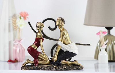 

S.N.G Decorative Showpiece - 20 cm(Polyresin, Multicolor)