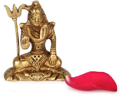 27% OFF on Gifts By Meeta Shiva Statue Showpiece - 7.62 cm(Brass, Gold) 27% OFF on Gifts By Meeta Shiva Statue Showpiece - 7.62 cm(Brass, Gold)