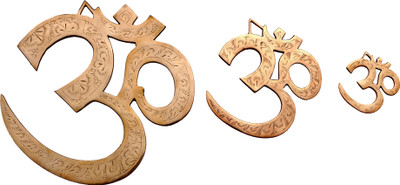 45% OFF on Aesthetic Decors Om Carved Wall Hangers Decorative Showpiece - 25.4 cm(Brass, Gold) 45% OFF on Aesthetic Decors Om Carved Wall Hangers Decorative Showpiece - 25.4 cm(Brass, Gold)