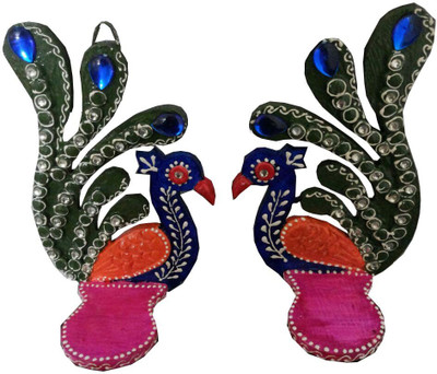 

Jaipur Print Decorative Showpiece - 19 cm(Wooden, Multicolor)