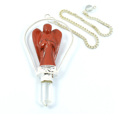 

Reiki Crystal Products Decorative Showpiece - 40 cm(Crystal, Red)