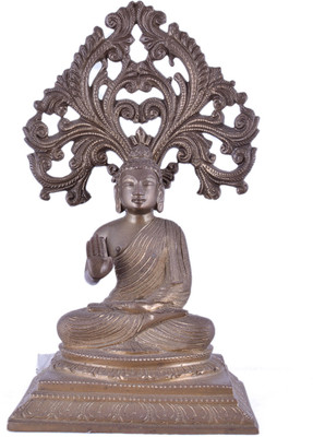 21% OFF on SC Handicrafts Miniature Carved Sitting Buddha Decorative Showpiece - 20 cm(Brass, Brown) 21% OFF on SC Handicrafts Miniature Carved Sitting Buddha Decorative Showpiece - 20 cm(Brass, Brown)